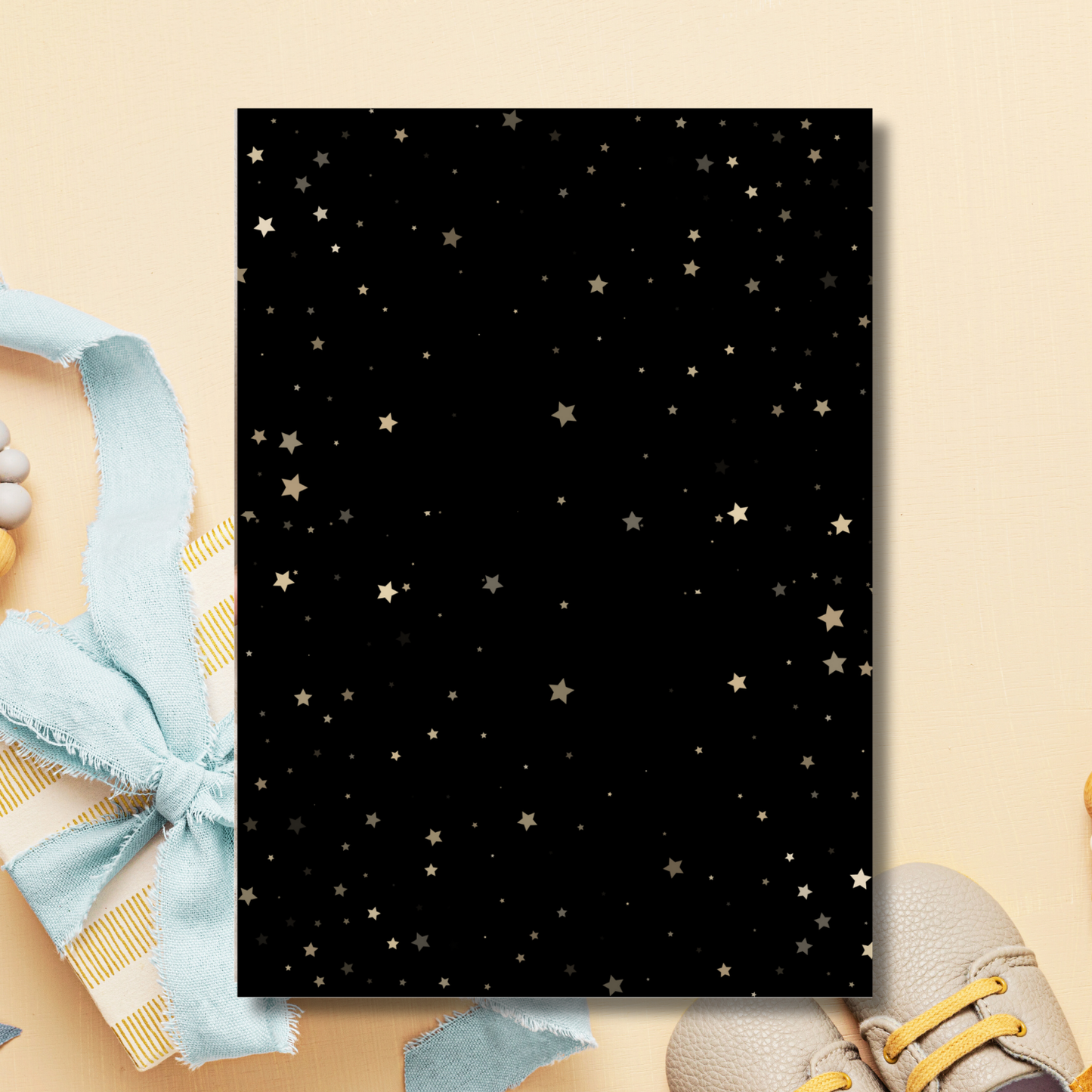Hello World Baby Announcement Card
