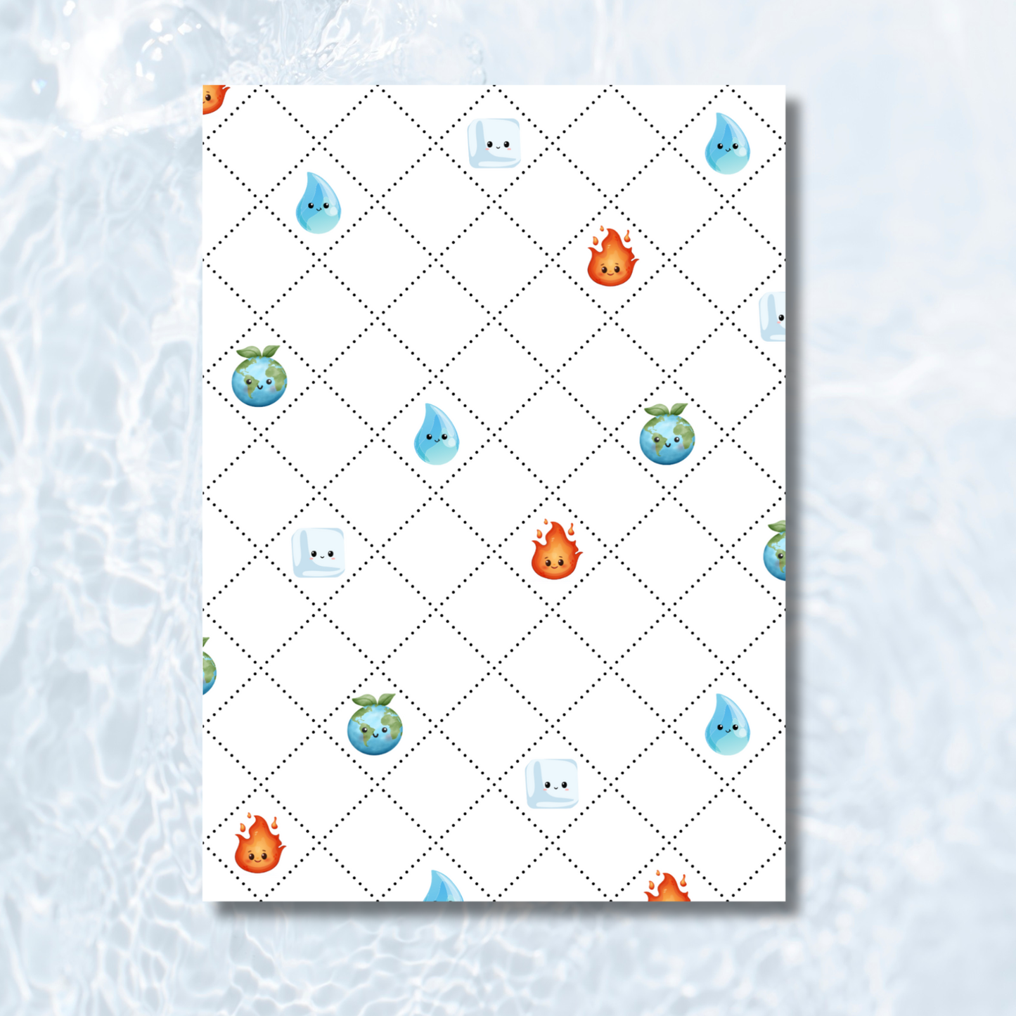 ONE With The Elements First Birthday Invitation