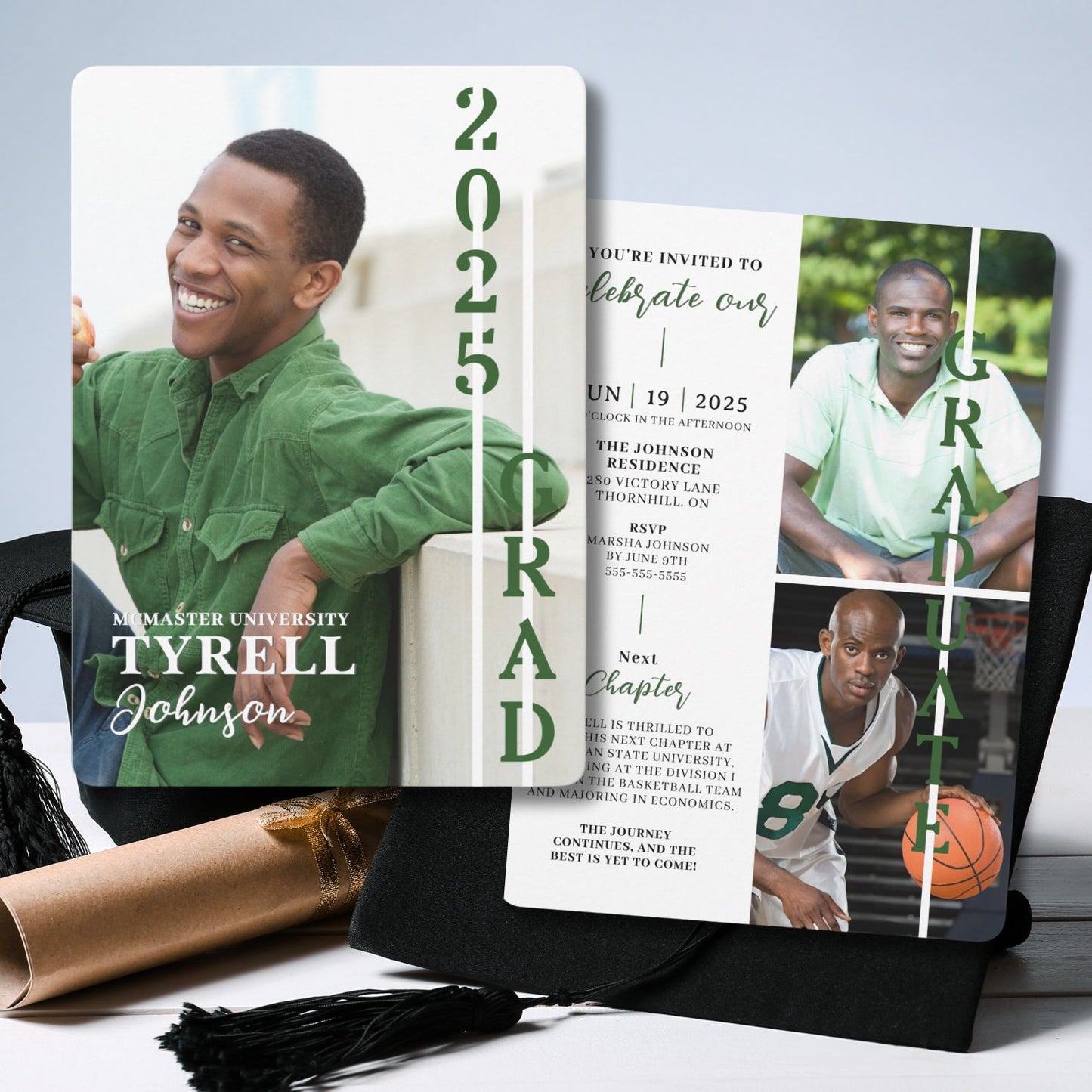 Graduation Photo Party Invitation