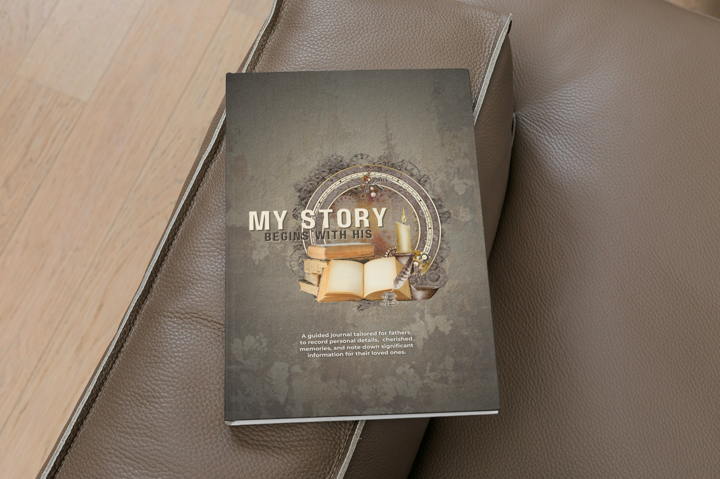 Father's Memory Journal | Legacy Journal with 180+ Life Story Questions
