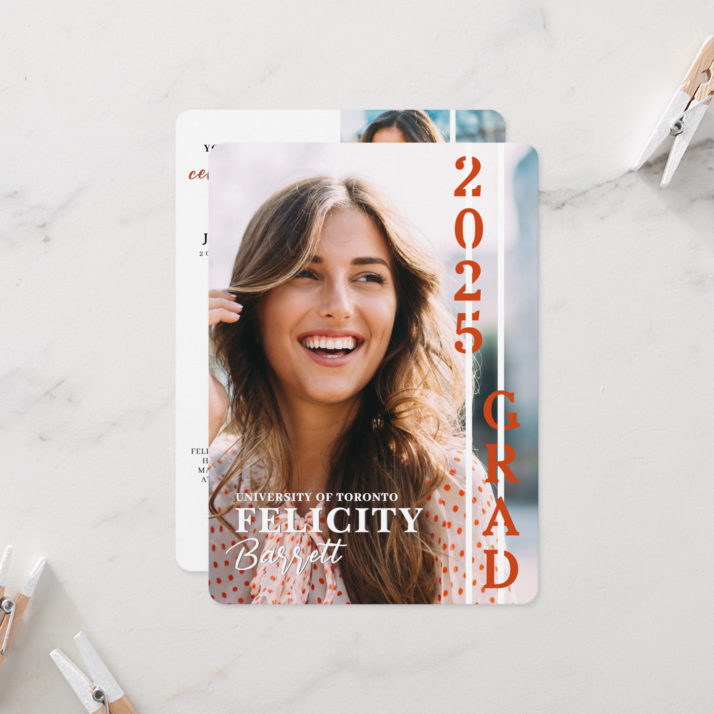 Grad Photo Party Invitation