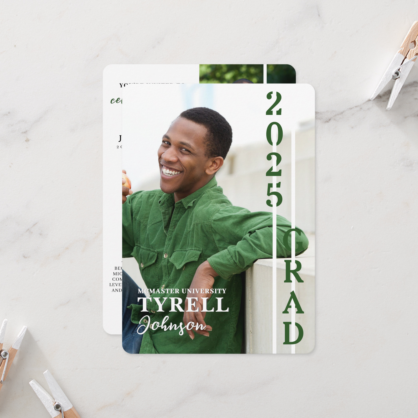 Graduation Photo Party Invitation