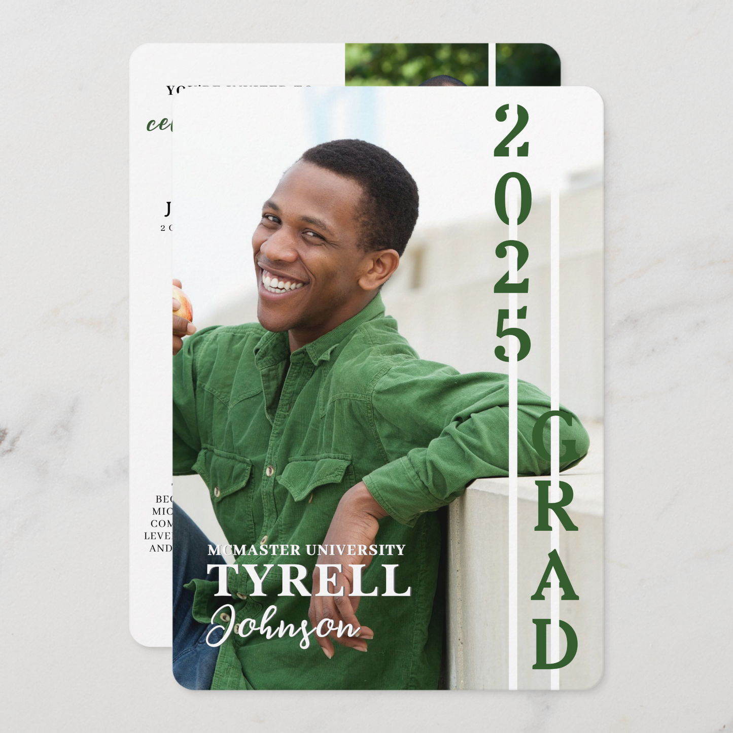 Graduation Photo Party Invitation