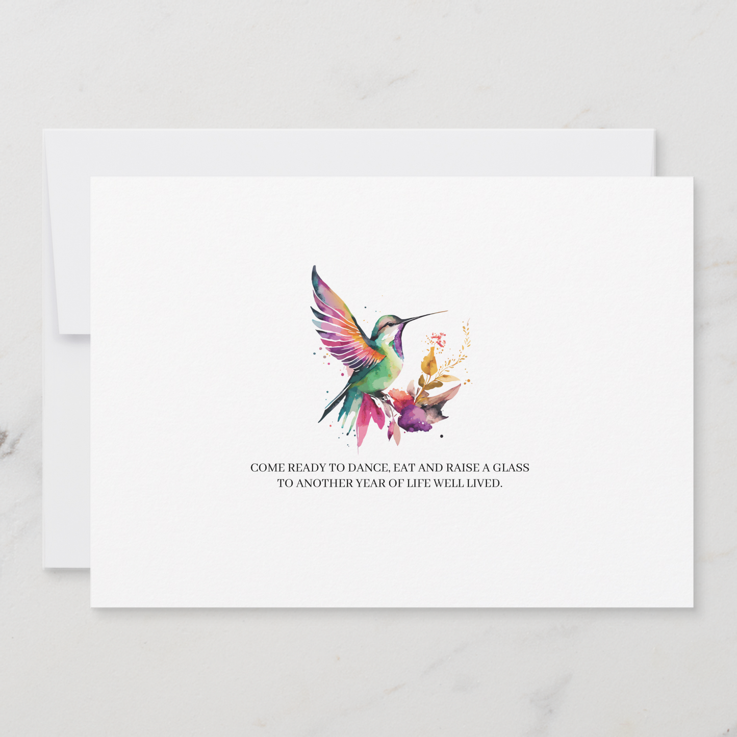 Jamaican Theme Birthday Invitation