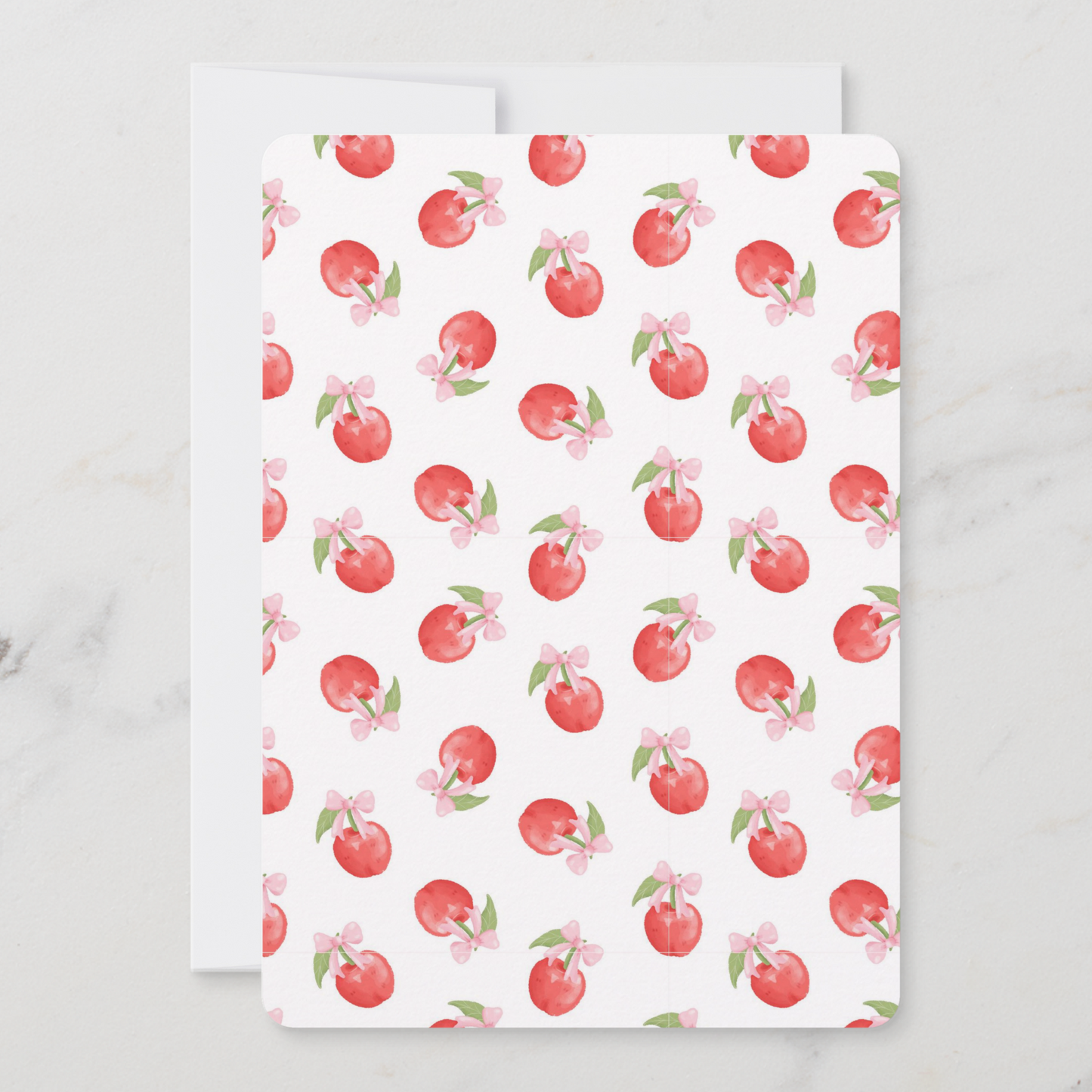 One Cherry Cute First Birthday Invitation