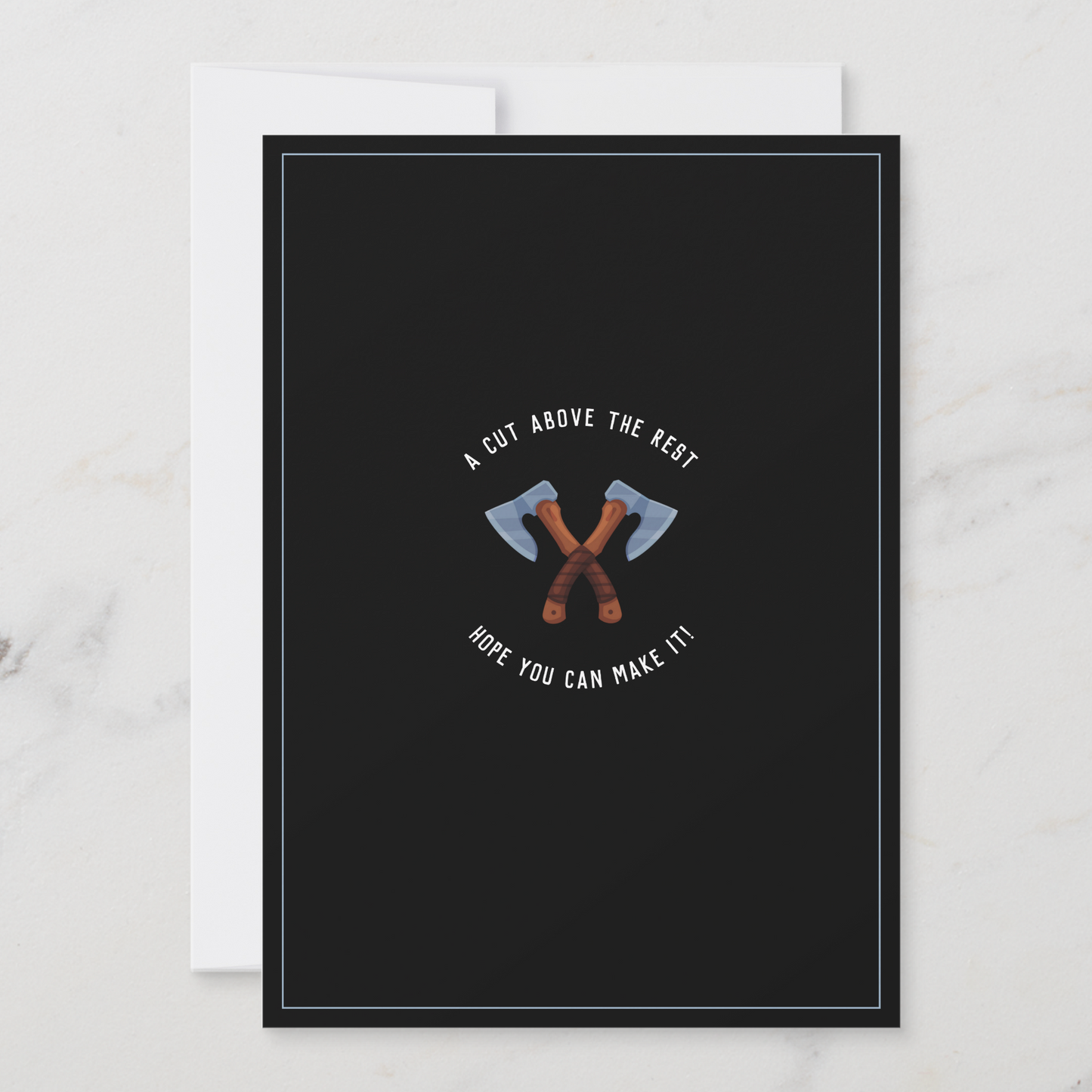 Tomahawk Birthday Party Invitation