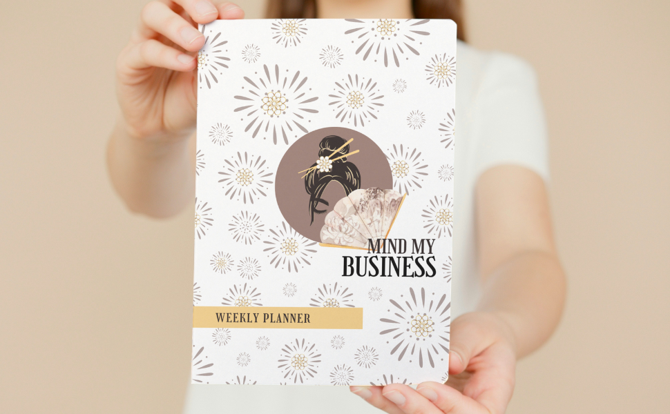 Asian Women's Weekly Planner | Cultural Planner with Habit & Mood Tracker