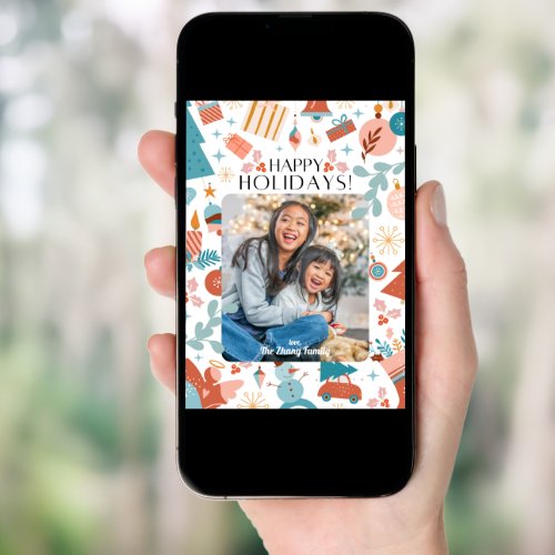 Happy Holidays Photo Card