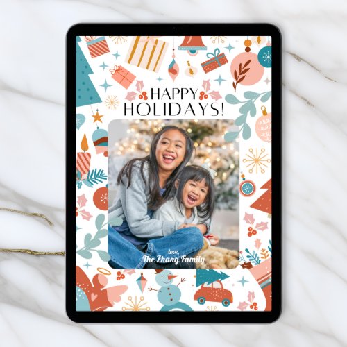 Happy Holidays Photo Card