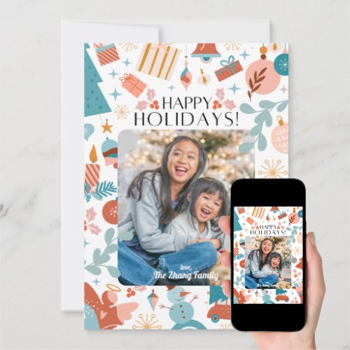Happy Holidays Photo Card