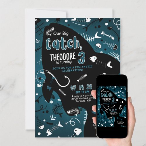 Our Big Catch Birthday Invitation