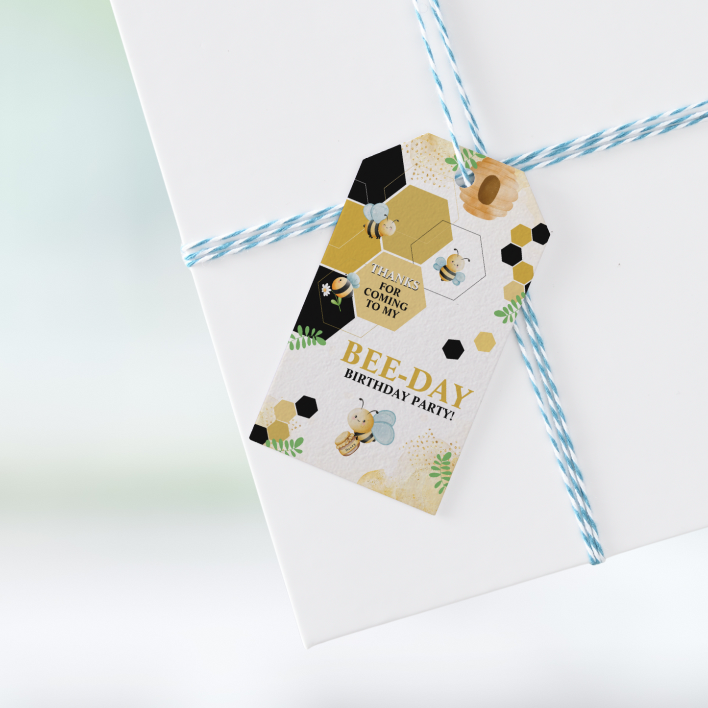 Bee Birthday Party Printable Bundle – Instant Download (No Customization)