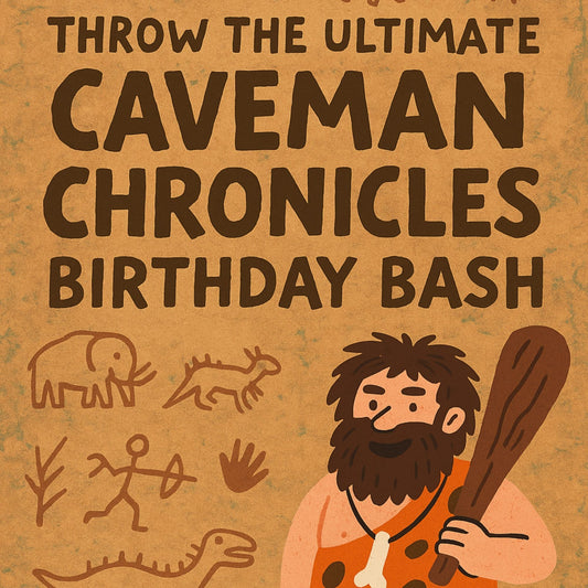 Plan the Perfect Stone Age Celebration with Caveman Chronicles
