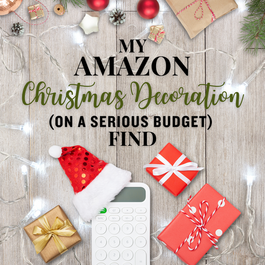 Budget-Friendly Amazon Mini Christmas House Favour Box Decorating Idea