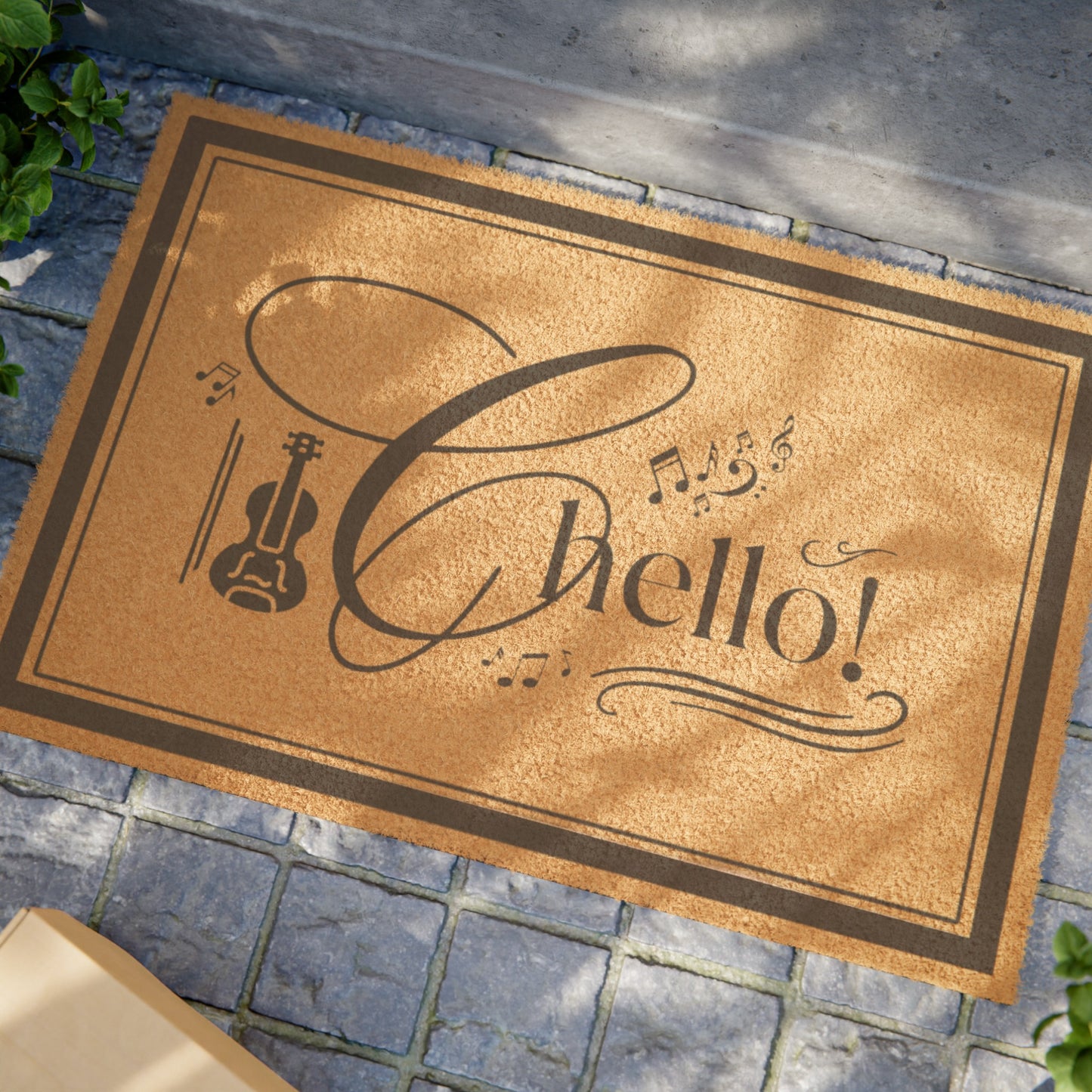 Chello! Welcome Doormat