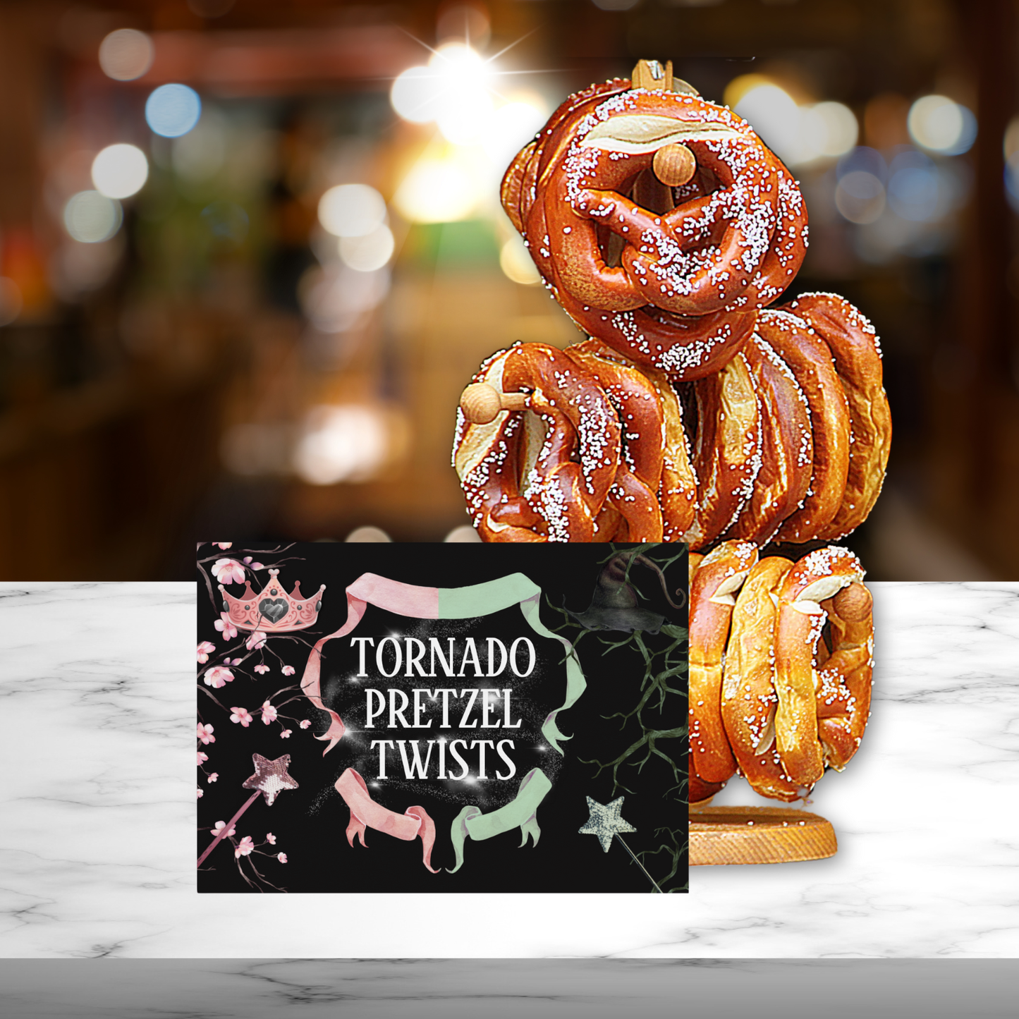 Wicked Theme Food Card Template