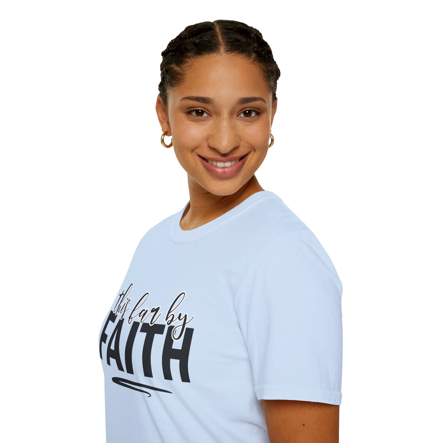 This Far By Faith Unisex Softstyle T-Shirt