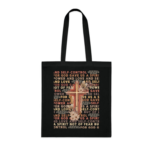 For God Gave Us Cotton Tote Bag