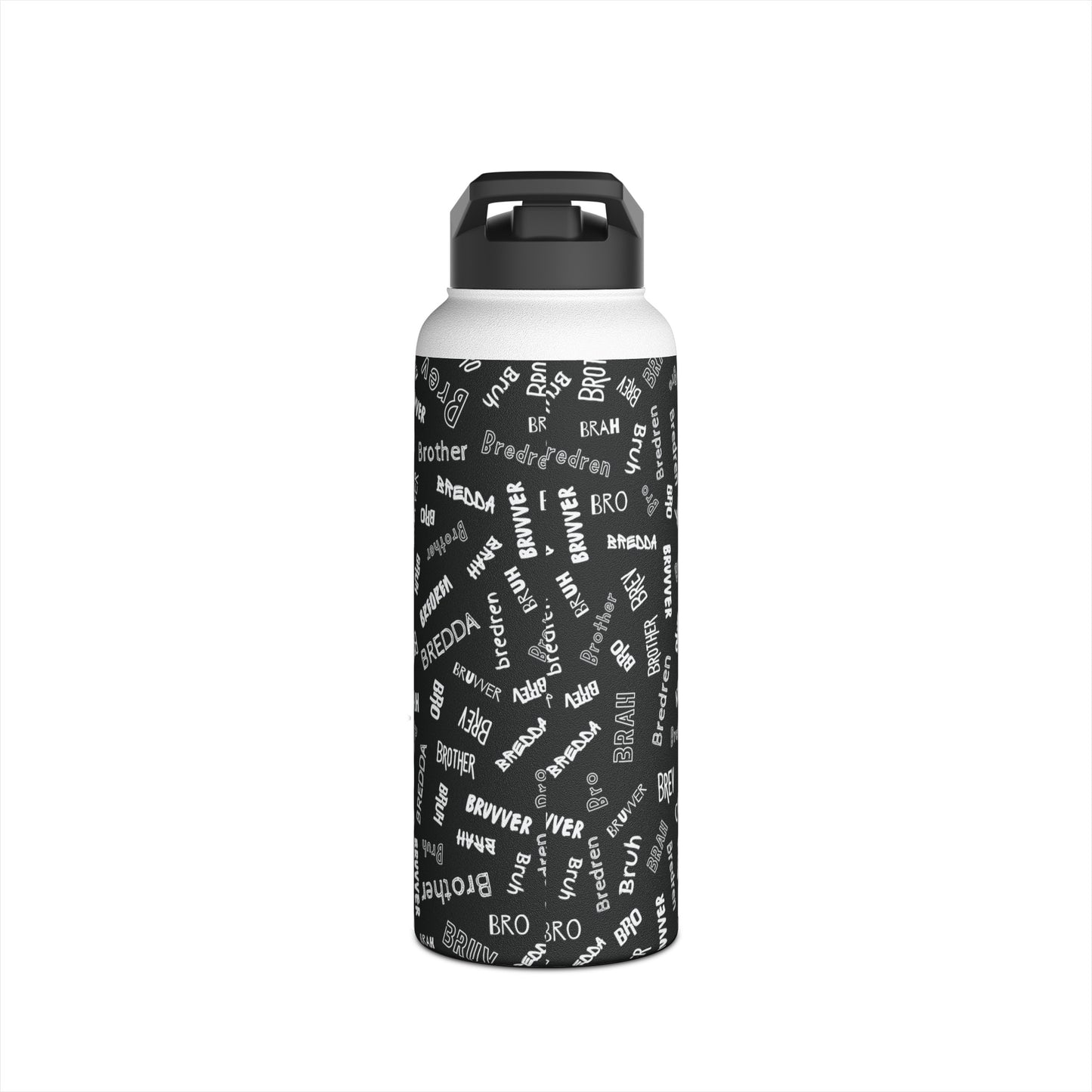 Bros Print Stainless Steel Water Bottle