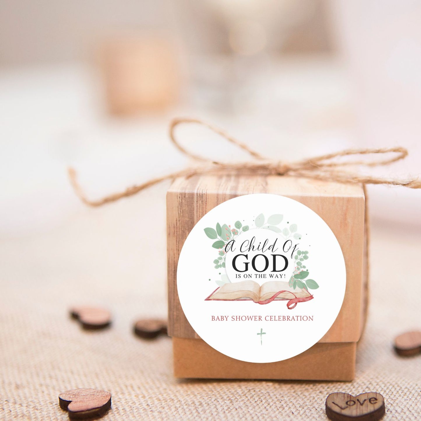 A Child Of God Is On The Way Baby Shower Printable Bundle – Instant Download