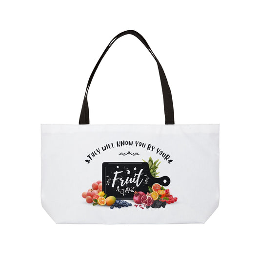 They Will Know You By Your Fruit Tote Bag