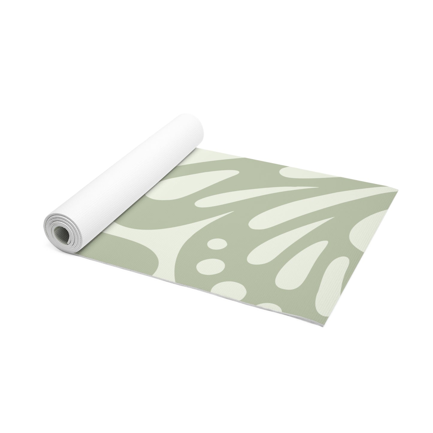 Green Butterfly Wing Foam Yoga Mat