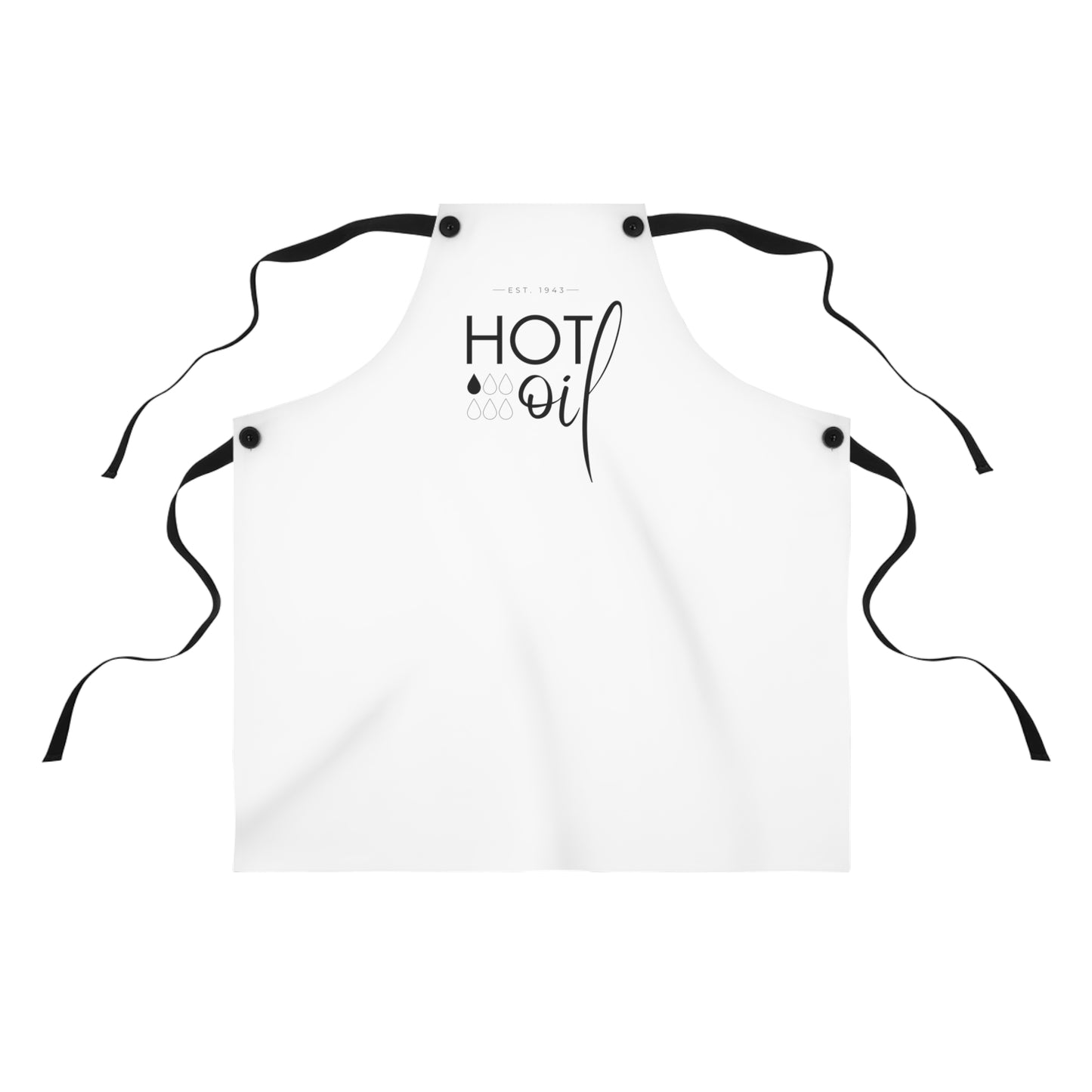 White Hot Oil Apron