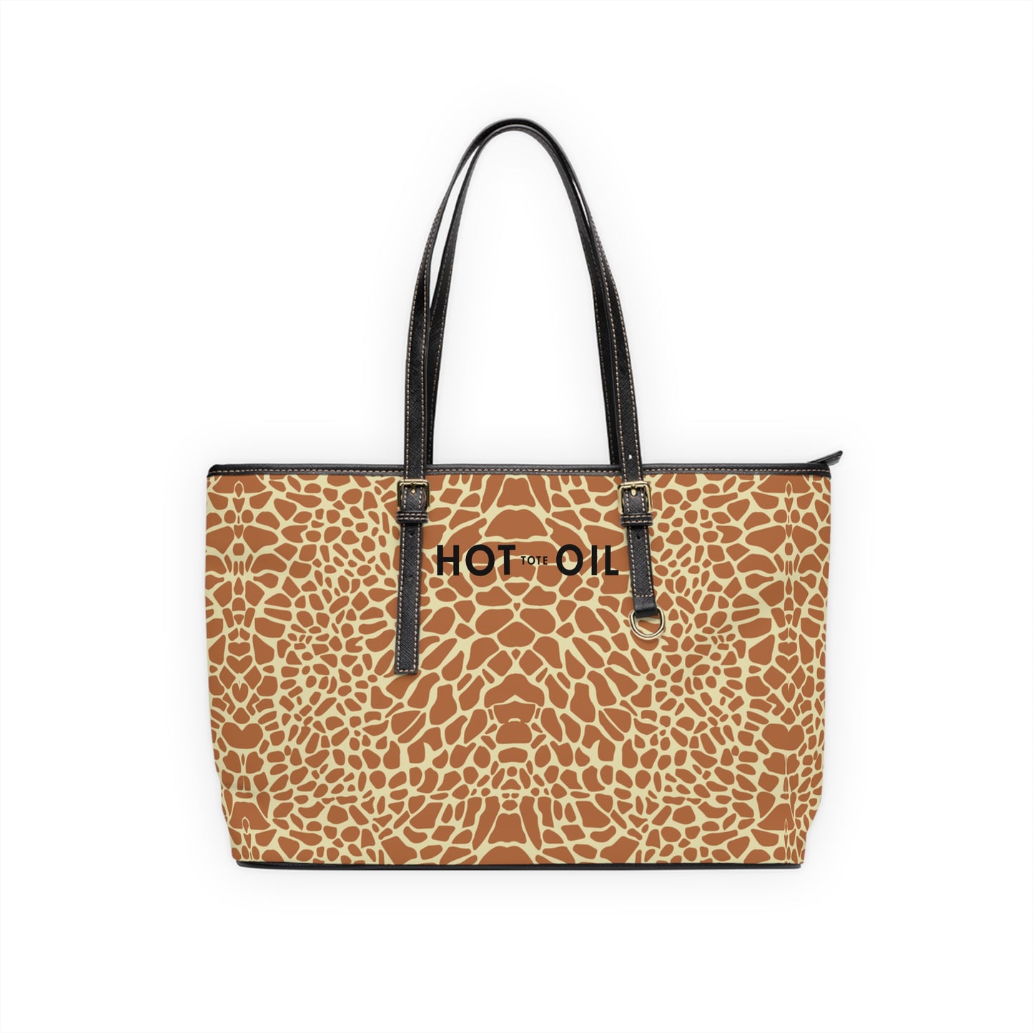 Animal Skin Hot Oil Tote PU Leather Shoulder Bag