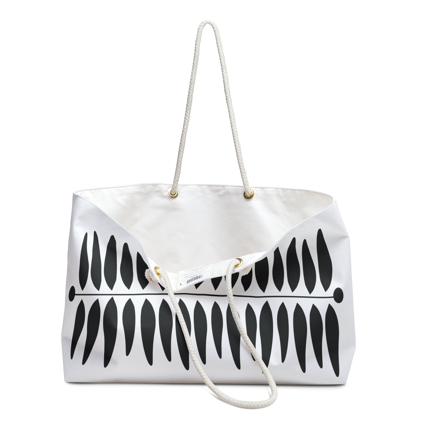 Aesthetic Leaf Hot Oil Weekender Tote Bag