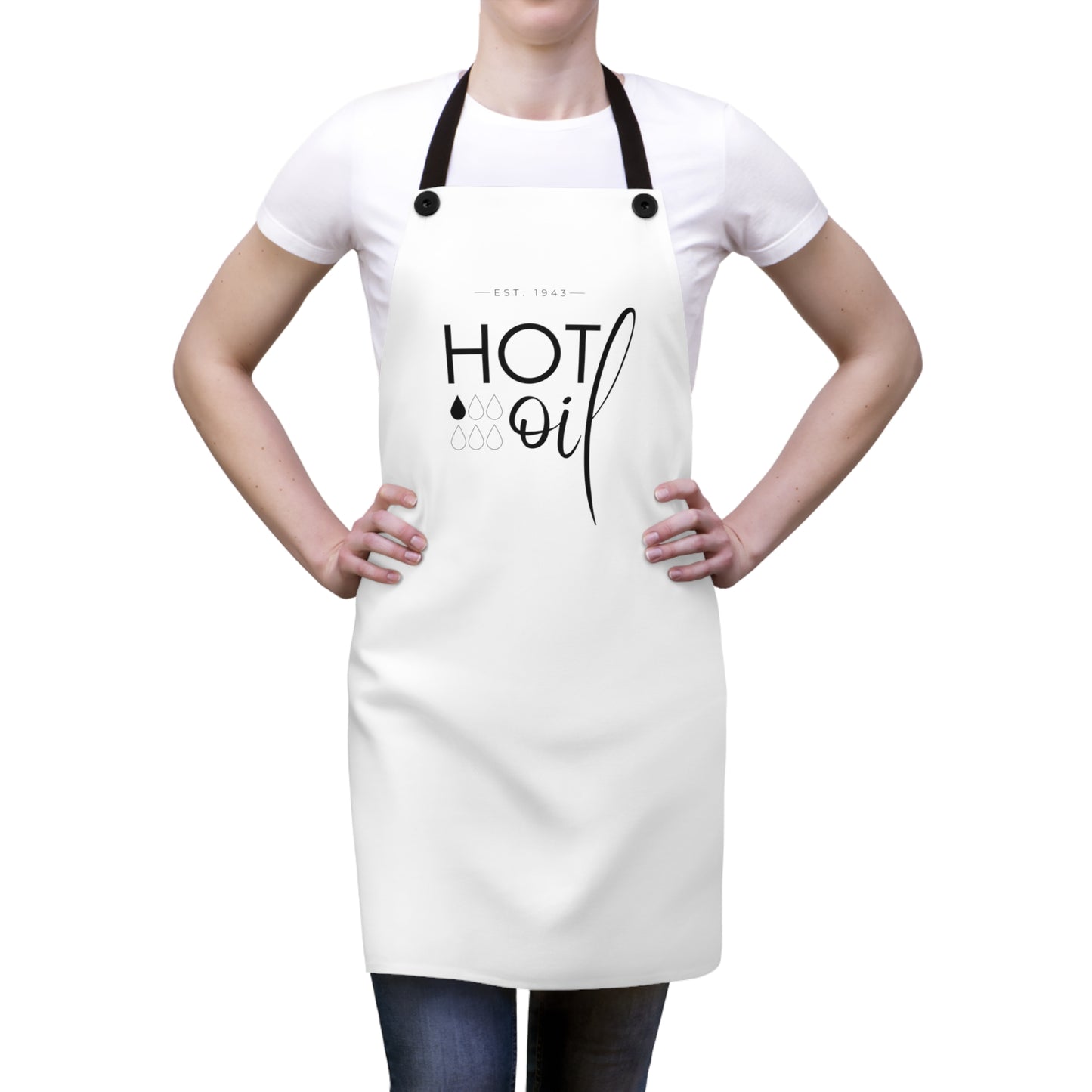 White Hot Oil Apron