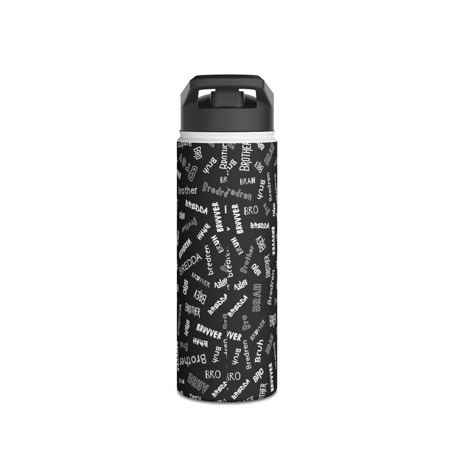 Bros Print Stainless Steel Water Bottle