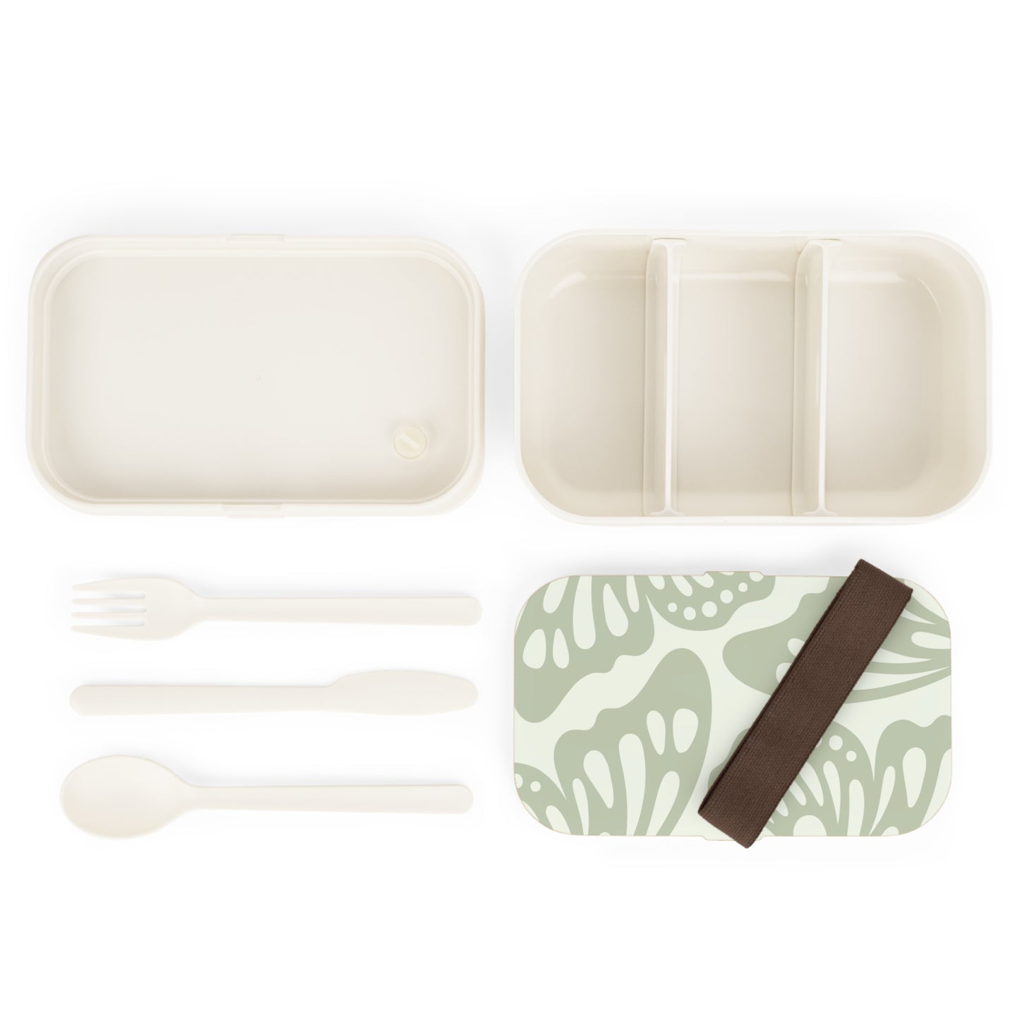 Green Butterfly Wing Bento Lunch Box