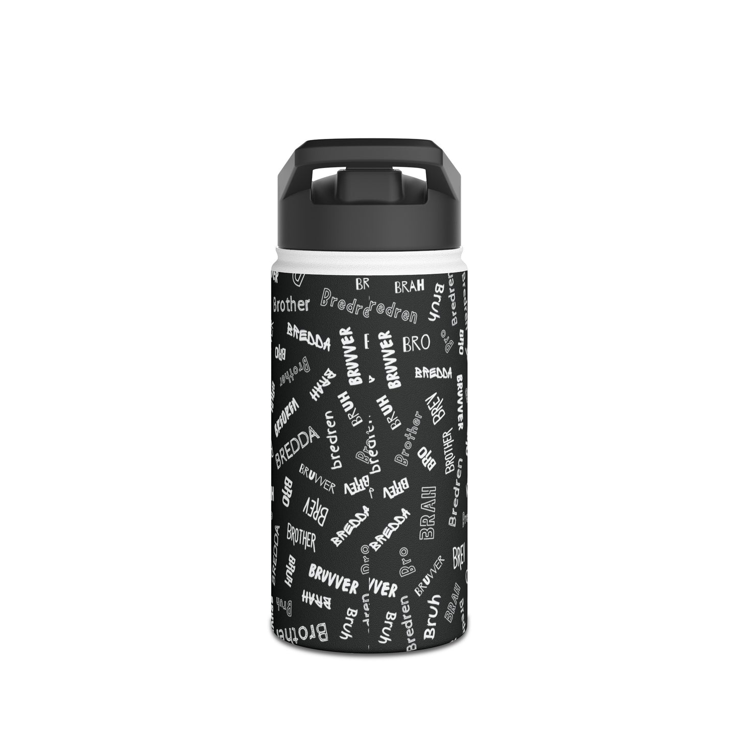 Bros Print Stainless Steel Water Bottle