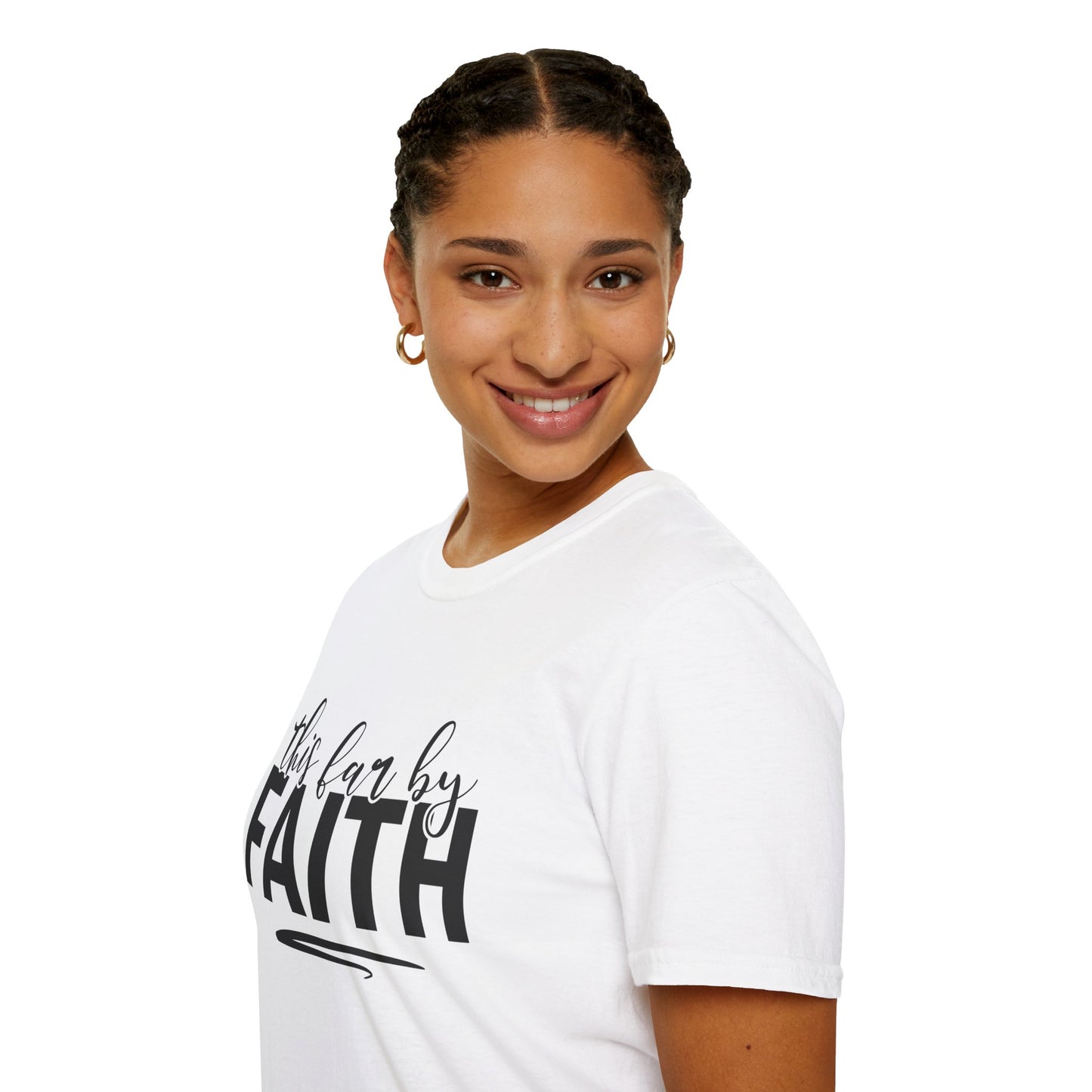 This Far By Faith Unisex Softstyle T-Shirt