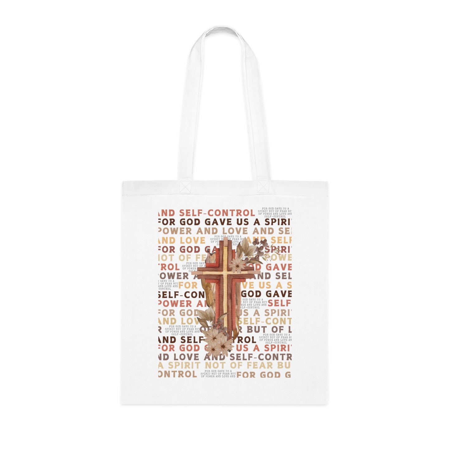 For God Gave Us Cotton Tote Bag