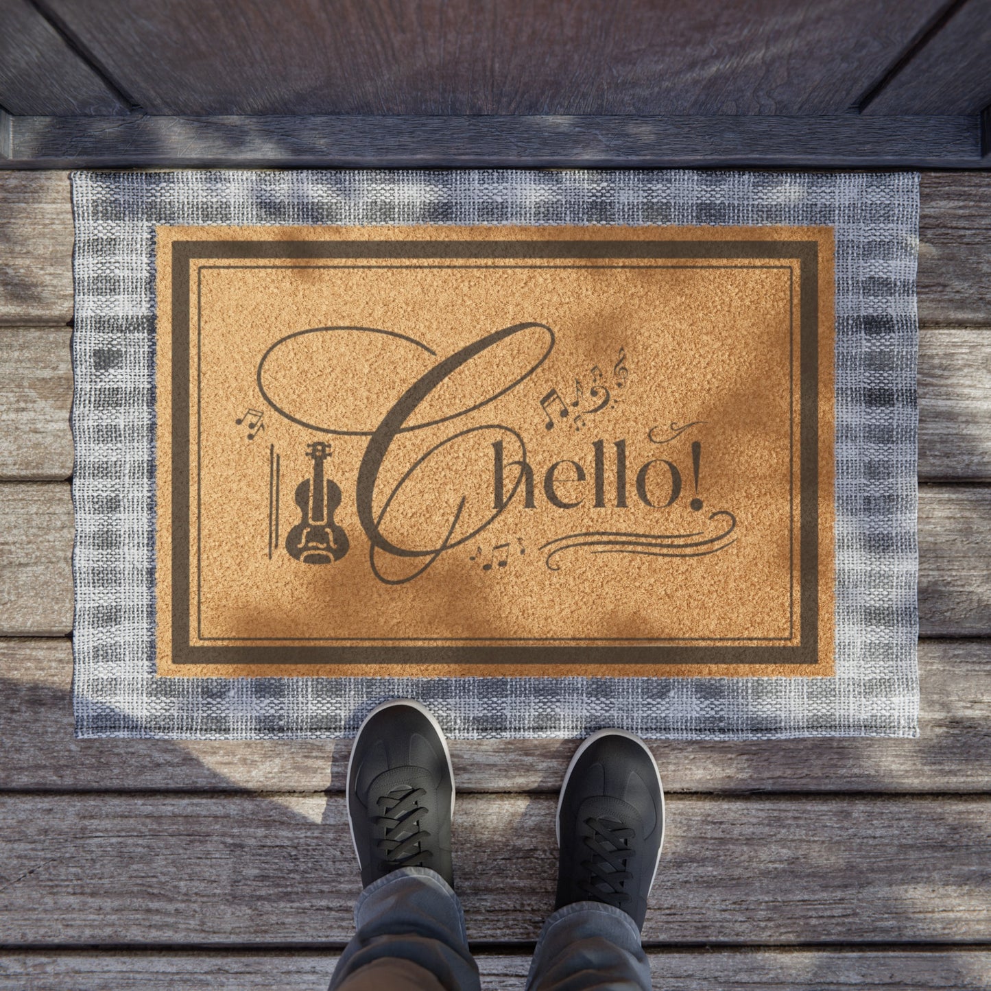 Chello! Welcome Doormat