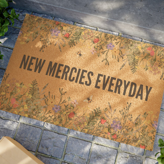 New Mercies Everyday Welcome Doormat