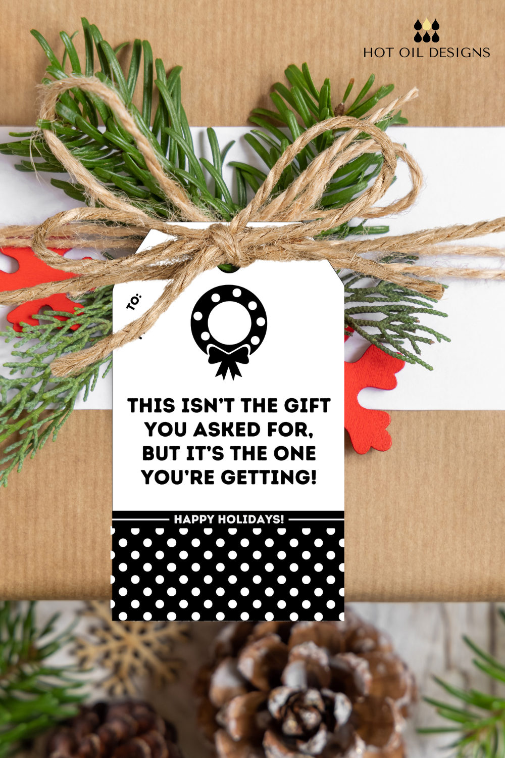 9 FREE Fun and Cheeky Christmas Gift Tags