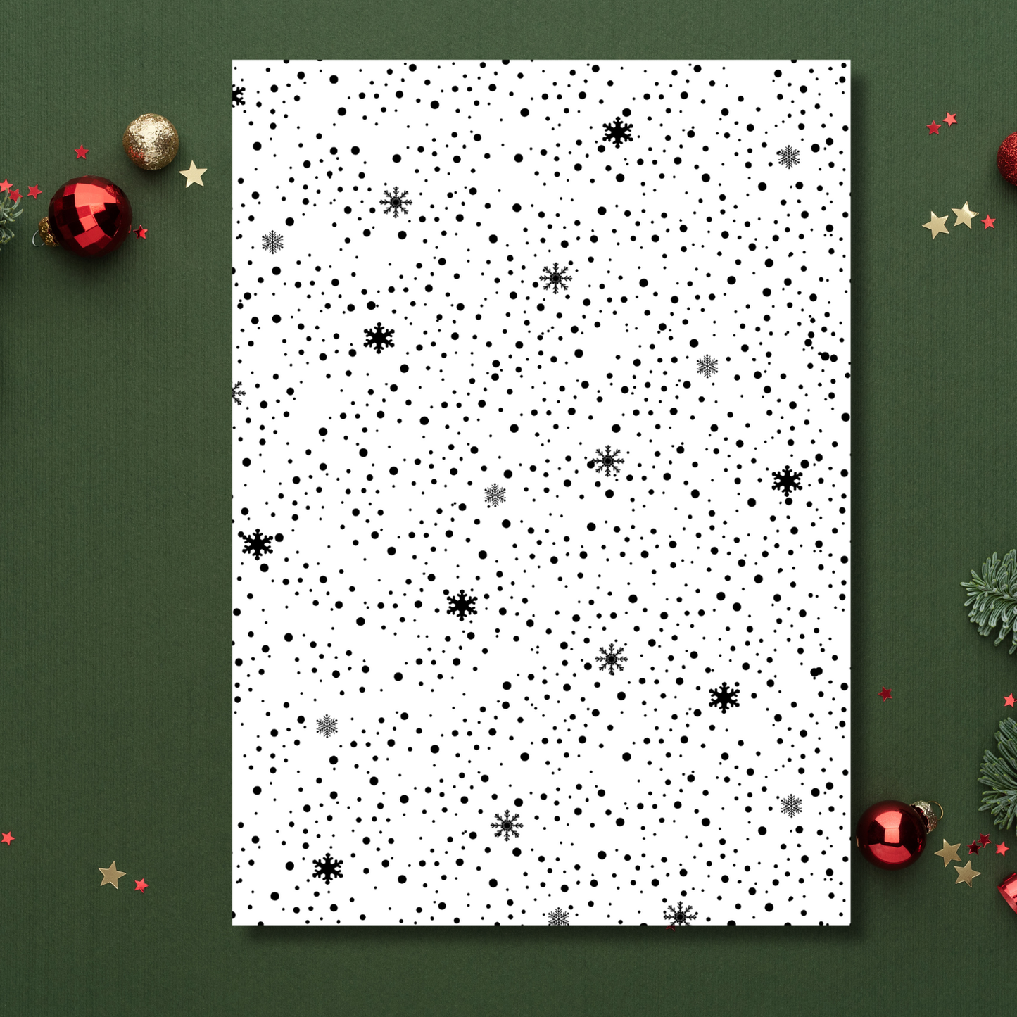 Let's Get Merry Holiday Invitation Template Set
