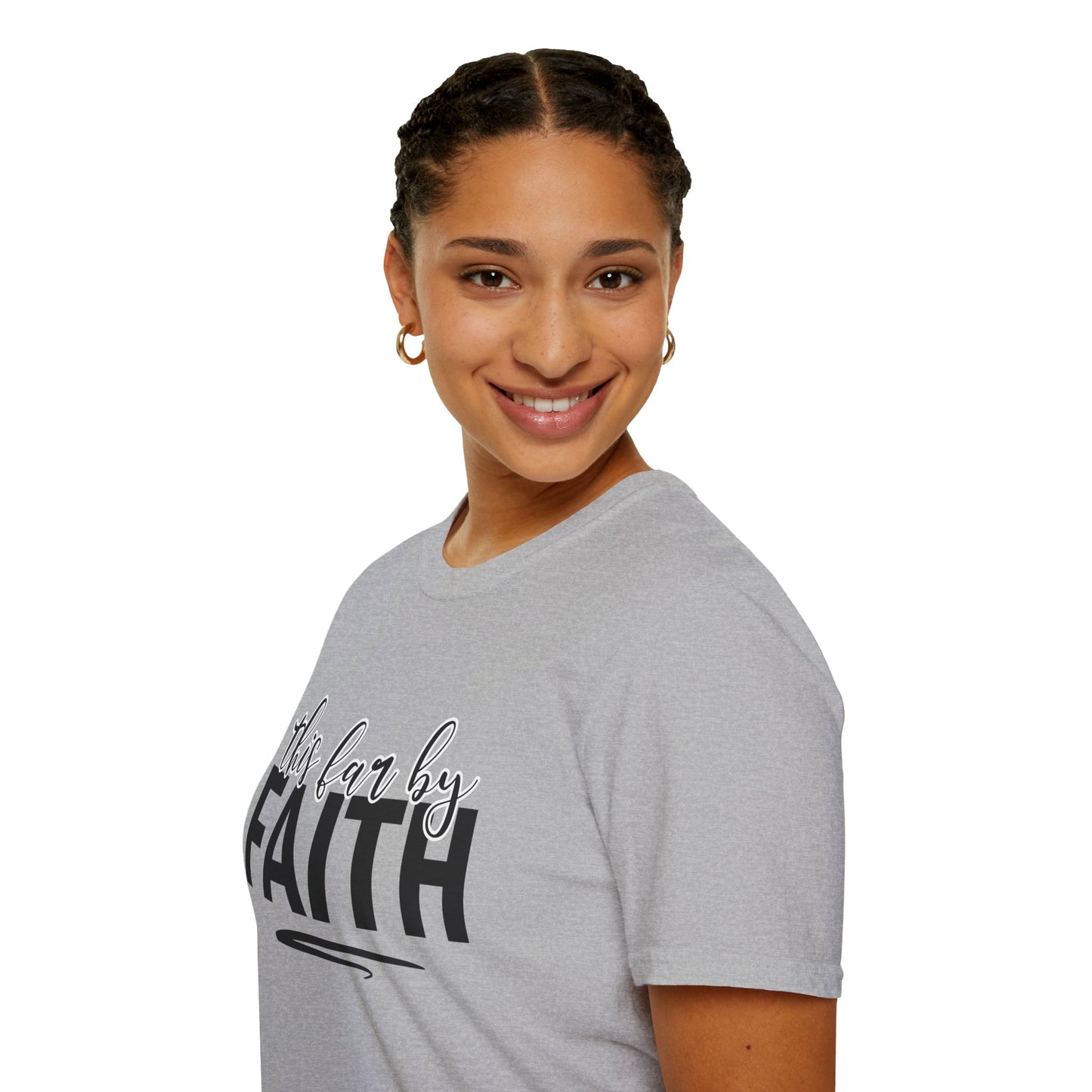 This Far By Faith Unisex Softstyle T-Shirt