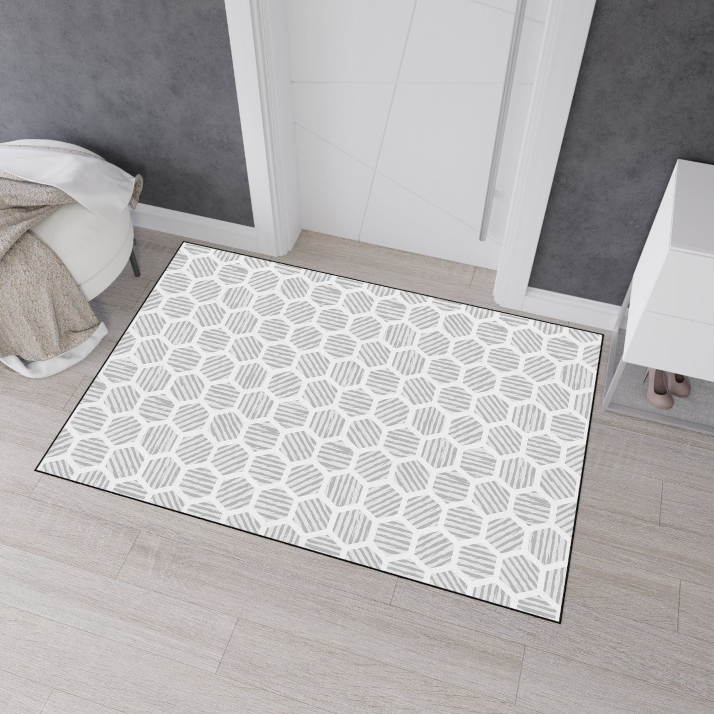 Modern Geometric Heavy Duty Floor Mat