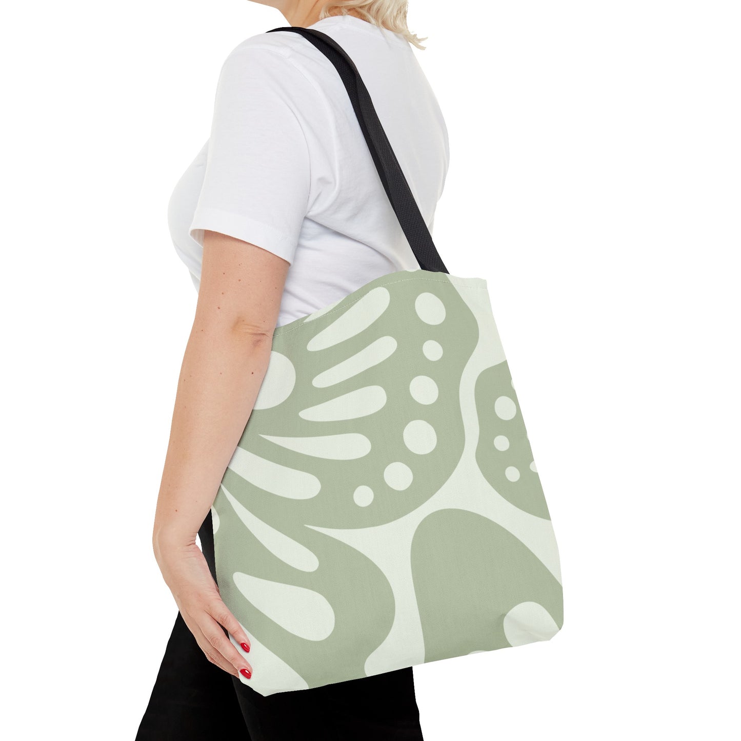 Green Butterfly Wing Tote Bag