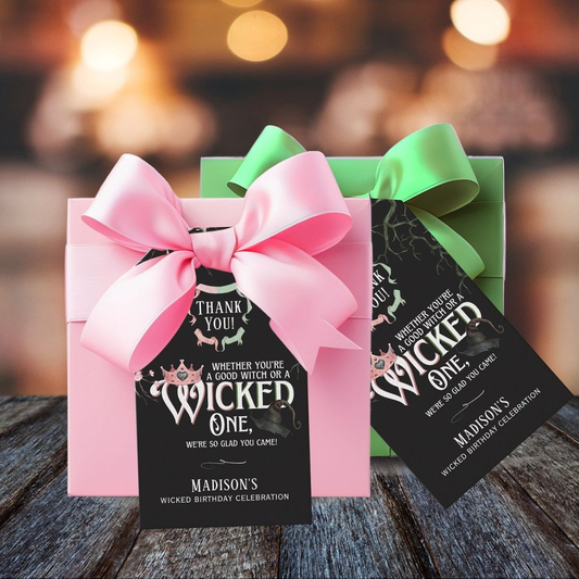 Wicked Theme Favour Tag