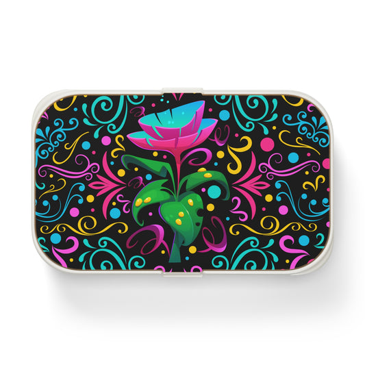 Flower Flourish Drip Bento Lunch Box