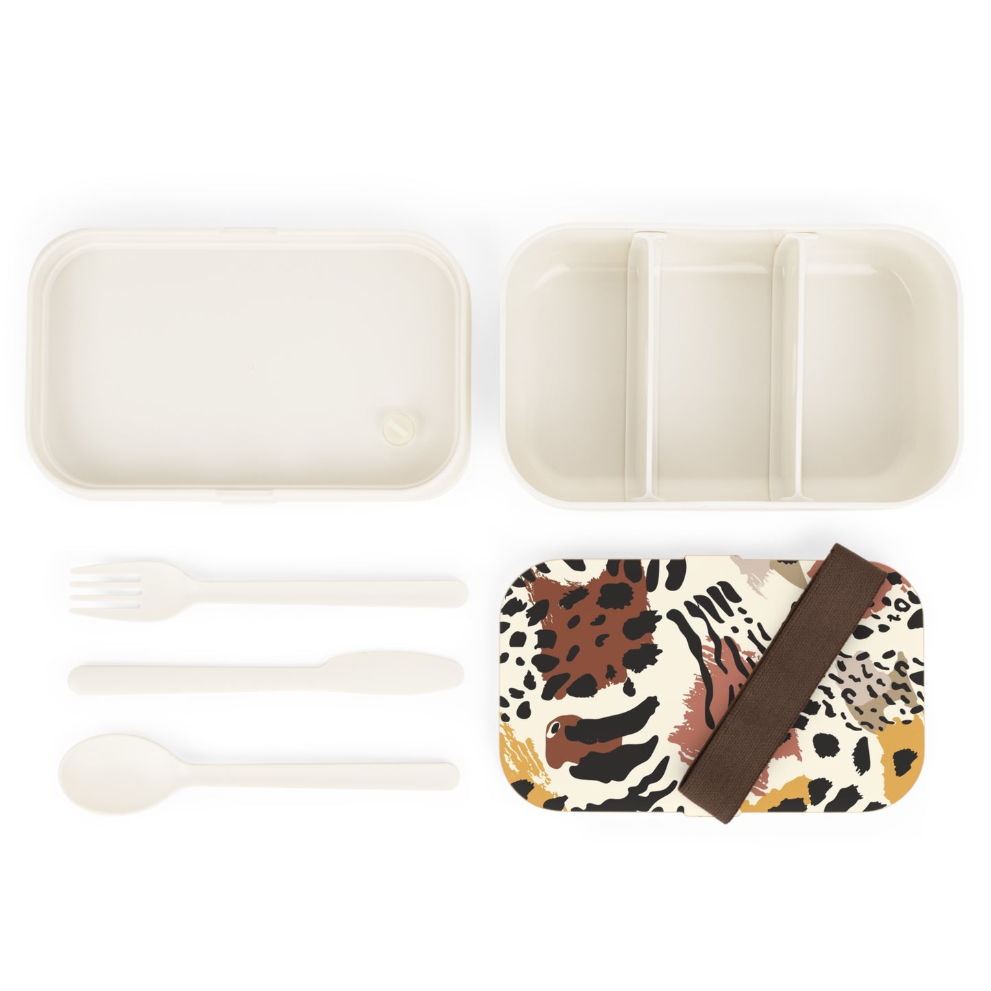 Animal Print Bento Lunch Box