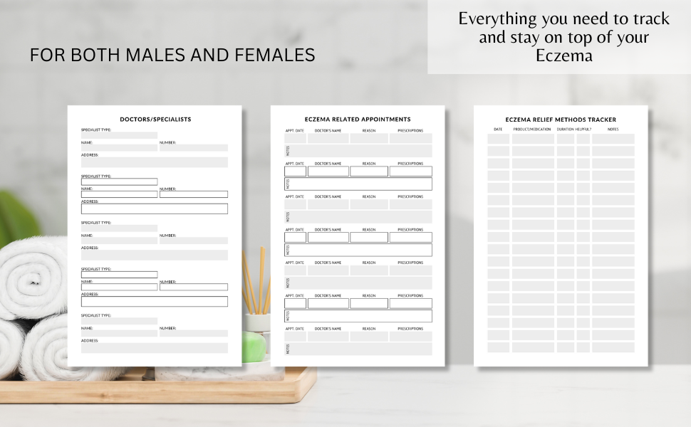 Itchy - My Eczema Tracking Journal