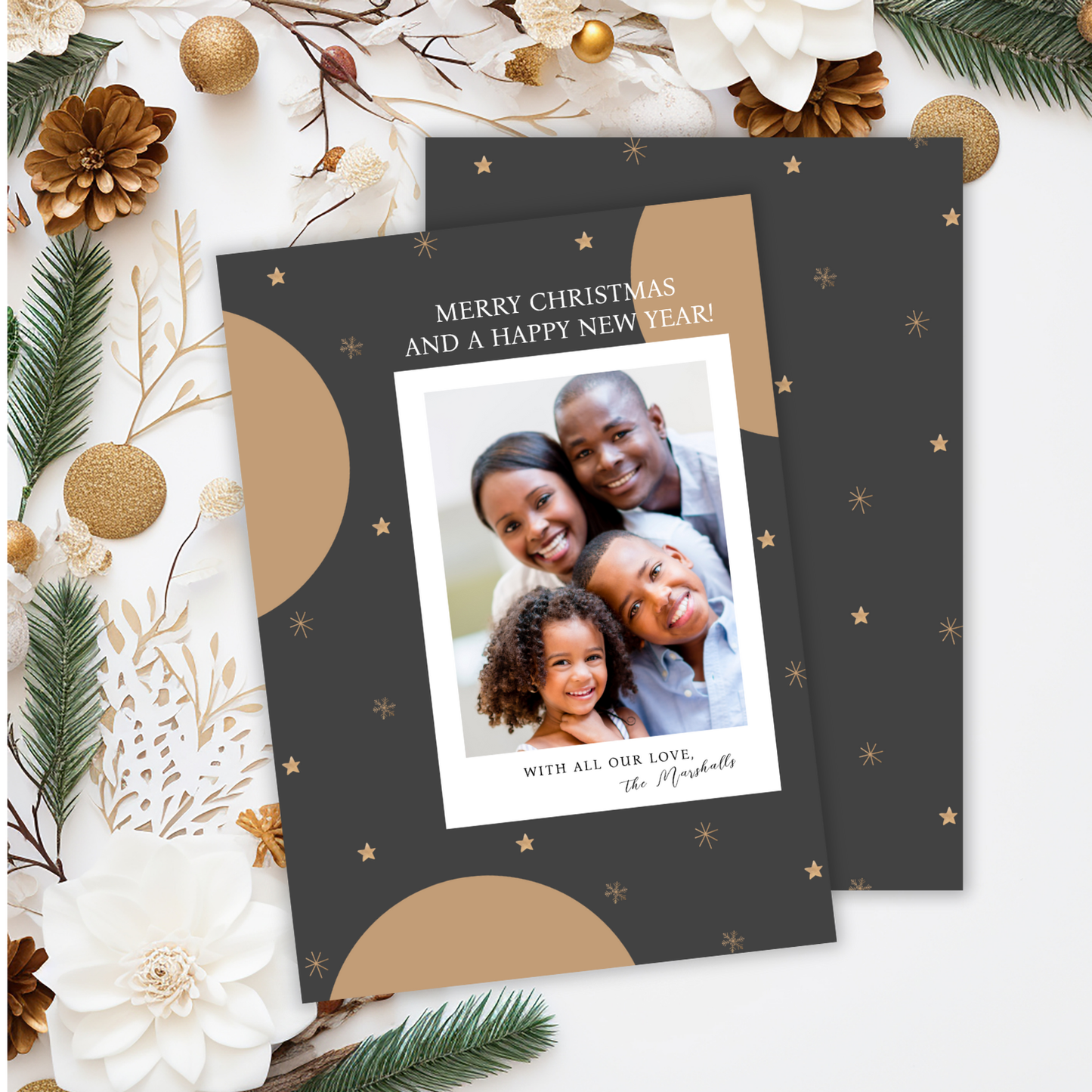 Custom Photo Christmas Card