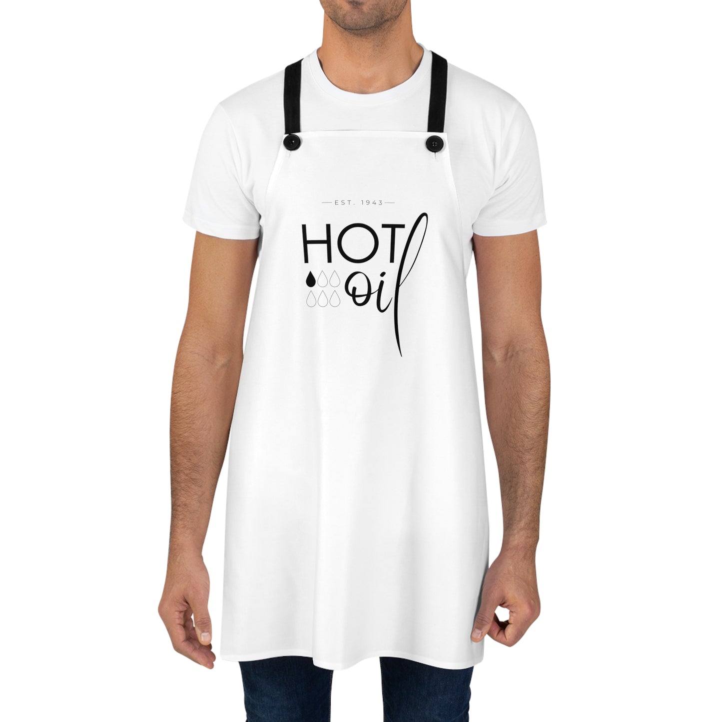 White Hot Oil Apron