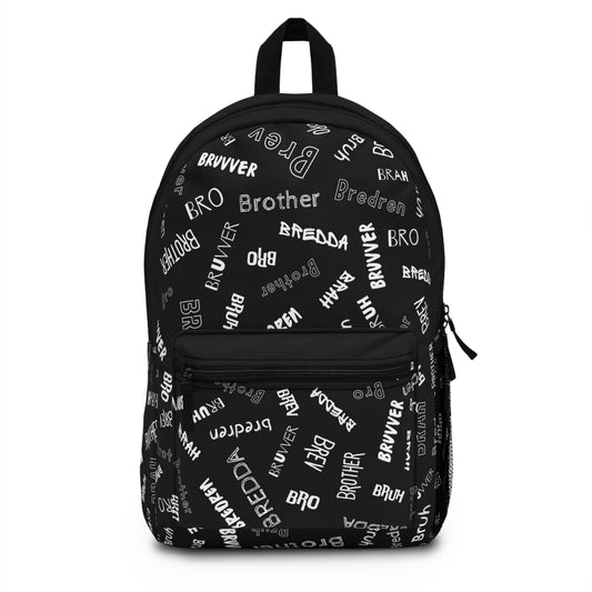 Bros Print School Backpack