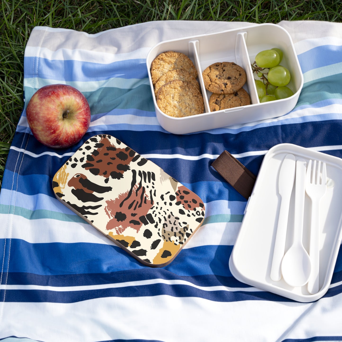 Animal Print Bento Lunch Box